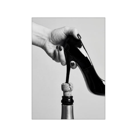 High-Heeled Wine Opener — Art print by Andreas Magnusson from Poster & Frame