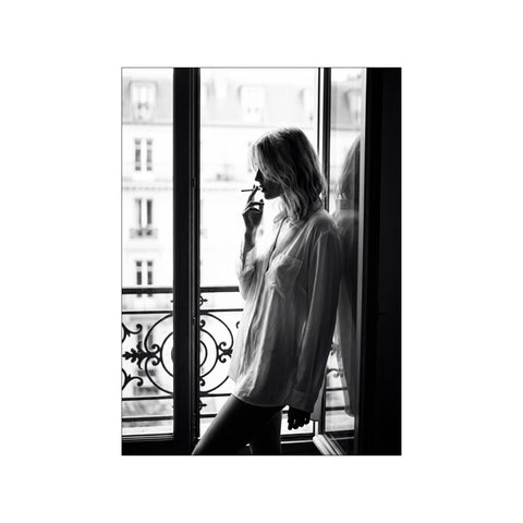 Smoking By the Window — Art print by Andreas Magnusson from Poster & Frame