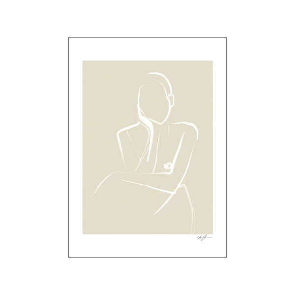 Demure — Art print by The Poster Club x Anna Johansson from Poster & Frame