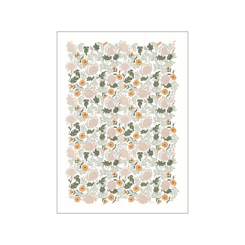 Peony allover — Art print by Anna Petersen from Poster & Frame
