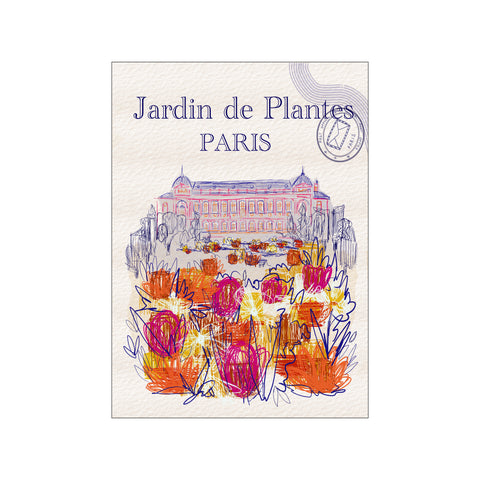Jardin des Plantes paris — Art print by Affordable Art Prints from Poster & Frame