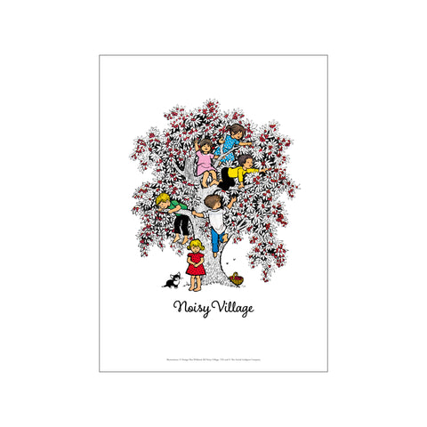 Berry Tree - Noisy Village — Art print by Astrid Lindgren from Poster & Frame