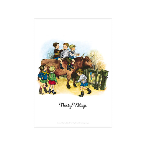 Bull - Noisy Village — Art print by Astrid Lindgren from Poster & Frame