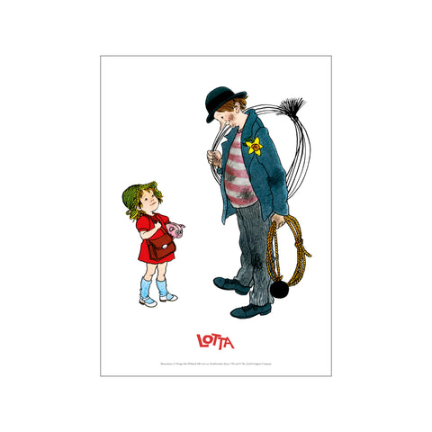 Chimney Sweeper - Lotta — Art print by Astrid Lindgren from Poster & Frame