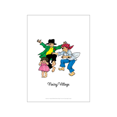 Costumes - Noisy Village — Art print by Astrid Lindgren from Poster & Frame
