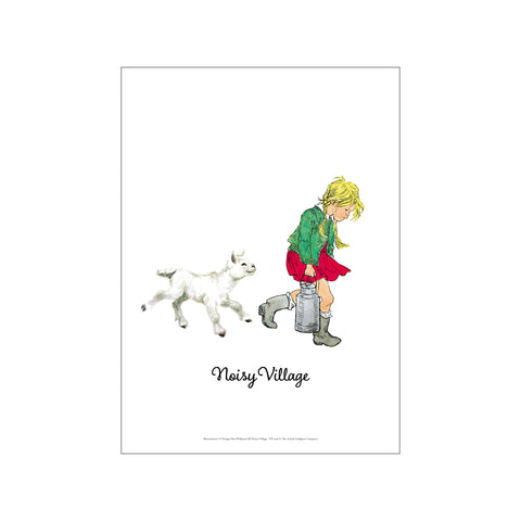 Fetching Milk - Noisy Village — Art print by Astrid Lindgren from Poster & Frame
