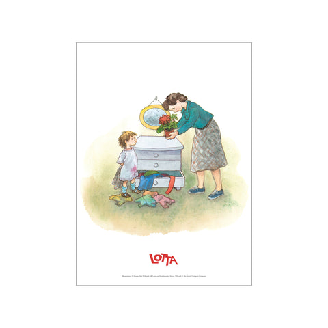 Plant - Lotta — Art print by Astrid Lindgren from Poster & Frame