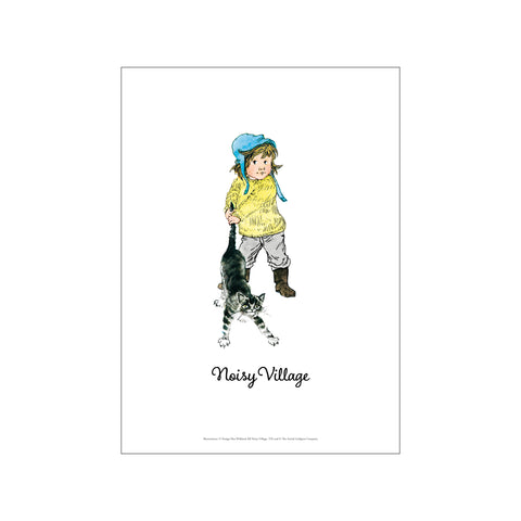 Pulling the Tail – Noisy Village — Art print by Astrid Lindgren from Poster & Frame