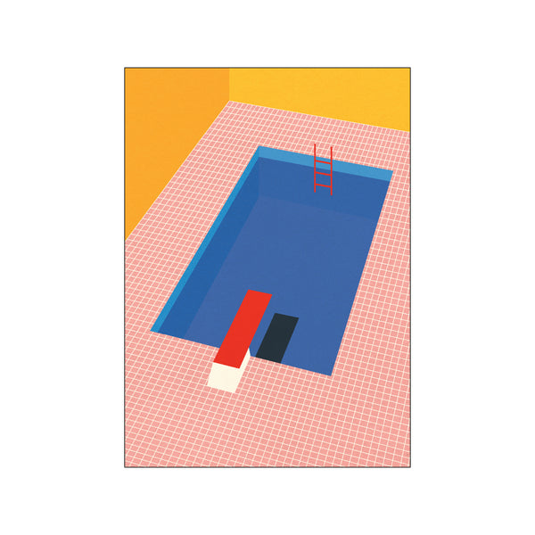 Backyard Pool — Art print by Rosi Feist from Poster & Frame