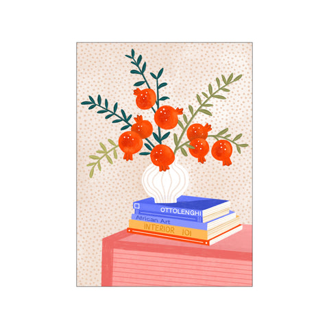 Cozy Tabletop Pomegranates