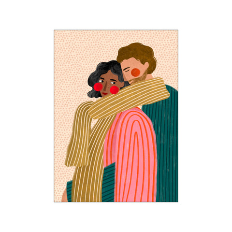 Loving Couple Embrace