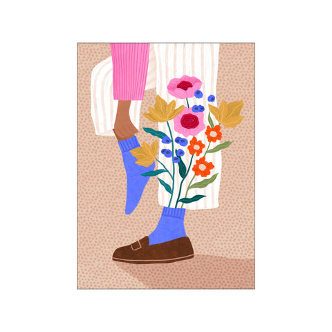 Whimsical Flower Legs