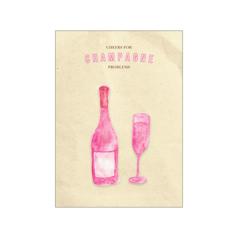 Champagne — Art print by Benjamin Noir from Poster & Frame