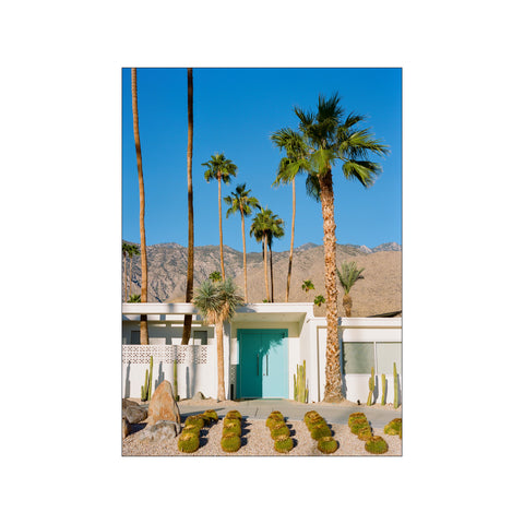 Palm Springs Modern Home — Art print by Bethany Young from Poster & Frame