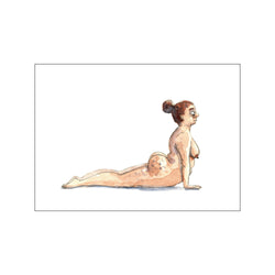 Bhujangasana — Art print by Yoga Prints from Poster & Frame