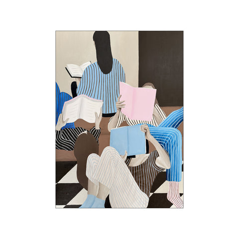 Book Club 3 — Art print by Bille Who from Poster & Frame