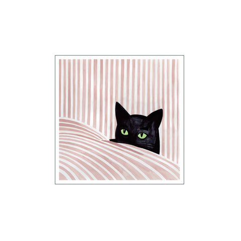 Black Cat — Art print by Iga Kosicka from Poster & Frame