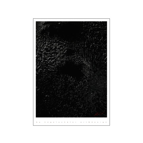 Blackstructure — Art print by Hugelschafer art&design from Poster & Frame