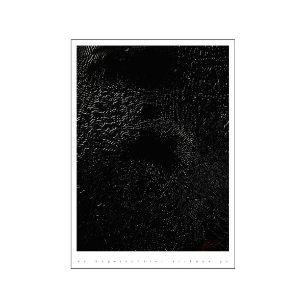 Blackstructure — Art print by Hugelschafer art&design from Poster & Frame