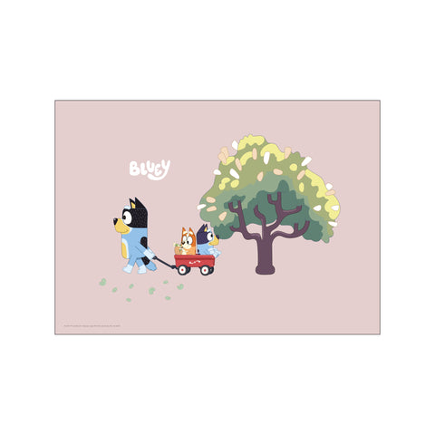 Bluey - Big Tree — Art print by Bluey from Poster & Frame