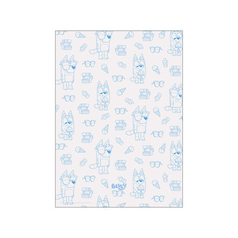 Bingo - Outline Pattern — Art print by Bluey from Poster & Frame