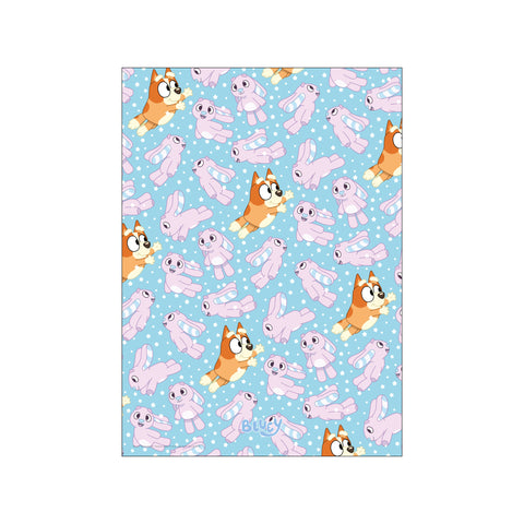 Bluey - Bingo Rabbit Pattern — Art print by Bluey from Poster & Frame