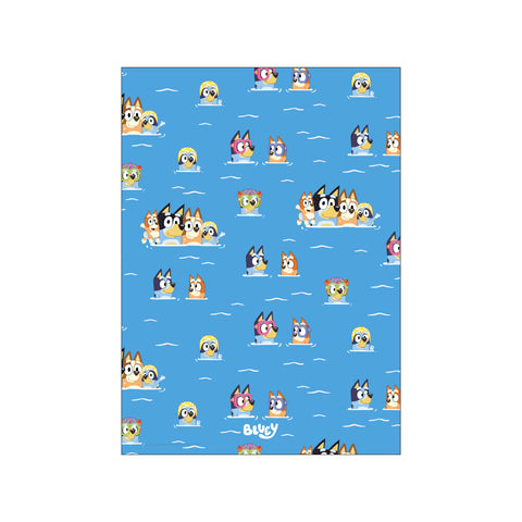Bluey - Pool Time — Art print by Bluey from Poster & Frame