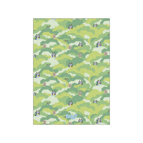 Bluey - Bush Hide & Seek — Art print by Bluey from Poster & Frame