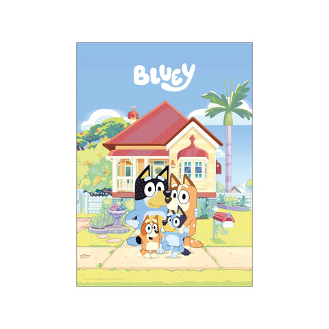 Bluey - Family — Art print by Bluey from Poster & Frame