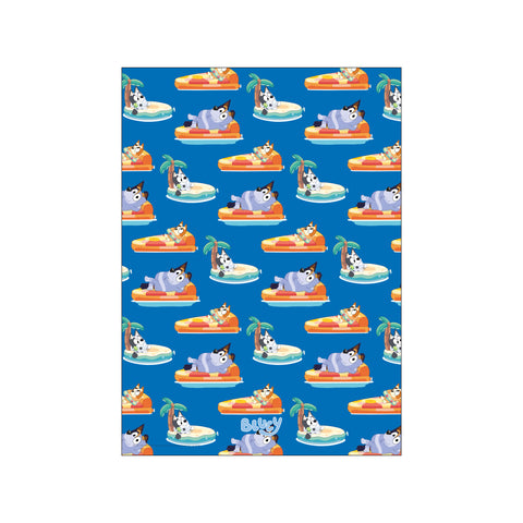 Bluey - Floating Pattern — Art print by Bluey from Poster & Frame
