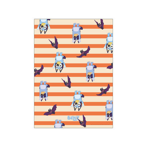 Bluey - Hanging Out with Bats — Art print by Bluey from Poster & Frame