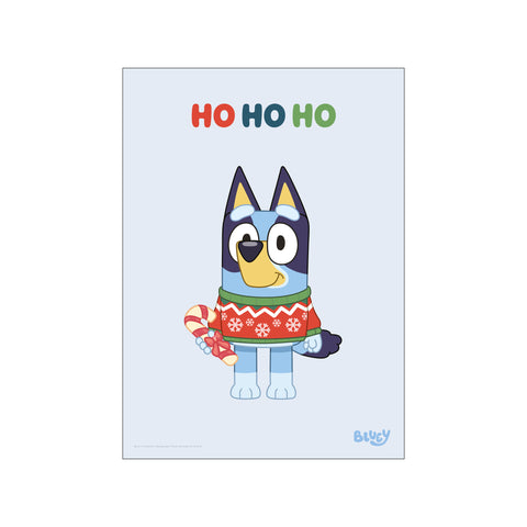 Bluey - Ho Ho Ho — Art print by Bluey from Poster & Frame