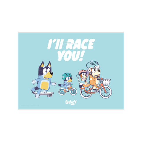 Bluey – I will Race You