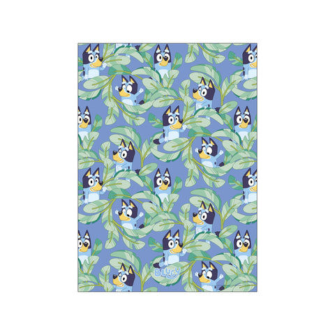 Bluey - Leaf Pattern — Art print by Bluey from Poster & Frame