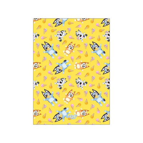 Bluey - Muffin Ice Cream Pattern — Art print by Bluey from Poster & Frame