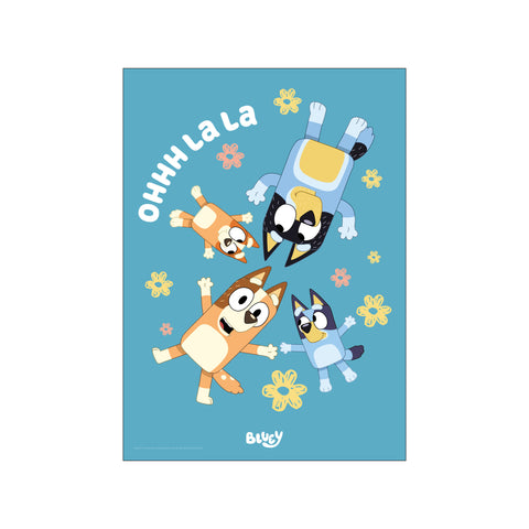 Bluey - Oh La La Moments — Art print by Bluey from Poster & Frame