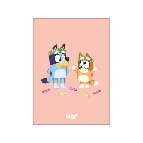 Bluey - Playing Rug Island — Art print by Bluey from Poster & Frame