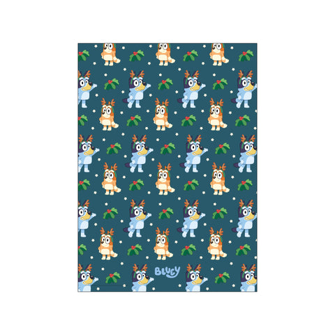 Bluey - Reindeer Pattern — Art print by Bluey from Poster & Frame