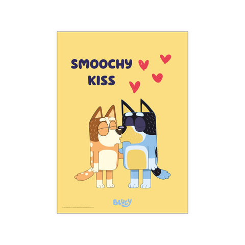 Bluey - Smoochy Kiss — Art print by Bluey from Poster & Frame