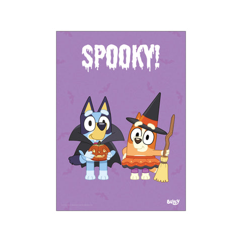 Bluey - Spooky Pals — Art print by Bluey from Poster & Frame