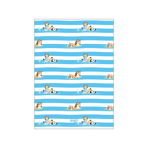 Bluey - Swimming Pattern — Art print by Bluey from Poster & Frame