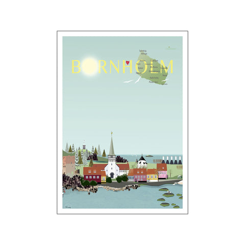 Bornholm — Art print by Lydia Wienberg from Poster & Frame