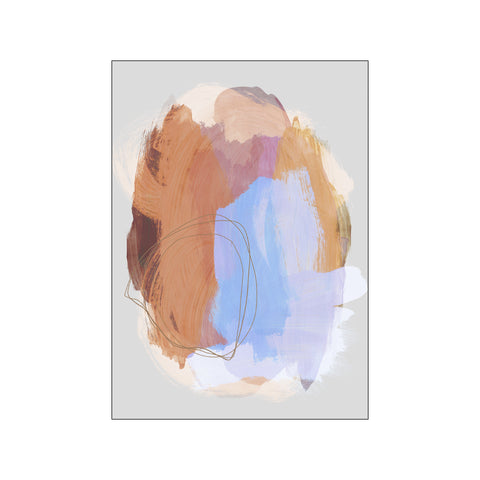 Abstract Brush Strokes 38 — Art print by Mareike Bohmer from Poster & Frame