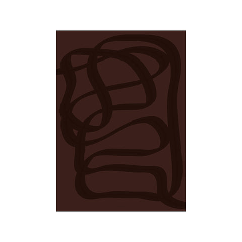 Burgundy Burgundy — Art print by Form Faktory from Poster & Frame