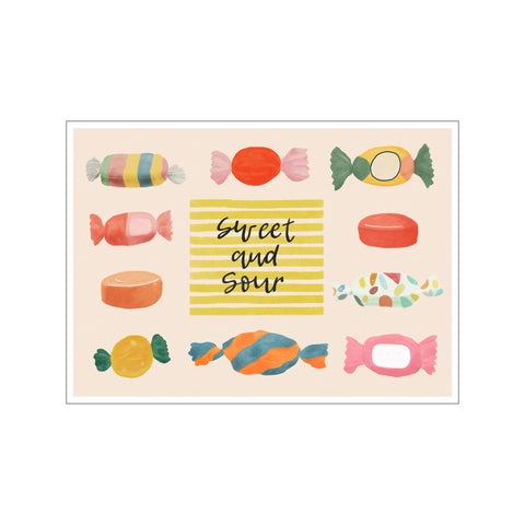 Sweet And Sour — Art print by By Garmi from Poster & Frame