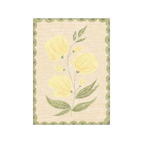 Butter Yellow flowers No. 03