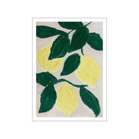 Lemon Branch — Art print by Camilla Bergqvist from Poster & Frame