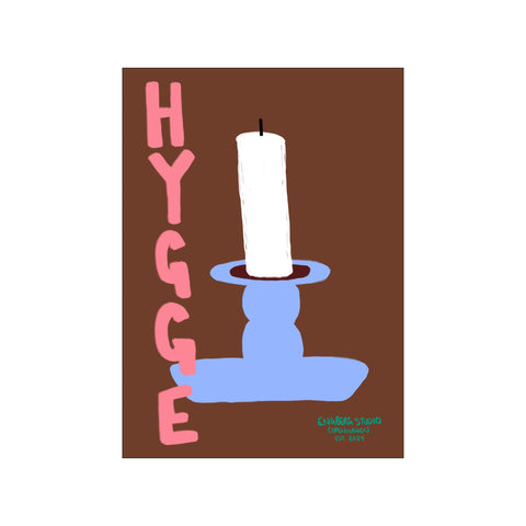 Hygge - Candle — Art print by Engberg Studio from Poster & Frame