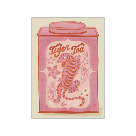 Climbing Tiger Tea — Art print by Carrie Cantwell from Poster & Frame