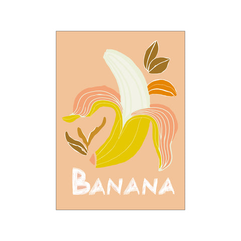 Peel Appeal (Banana) — Art print by Casa Cartissi from Poster & Frame